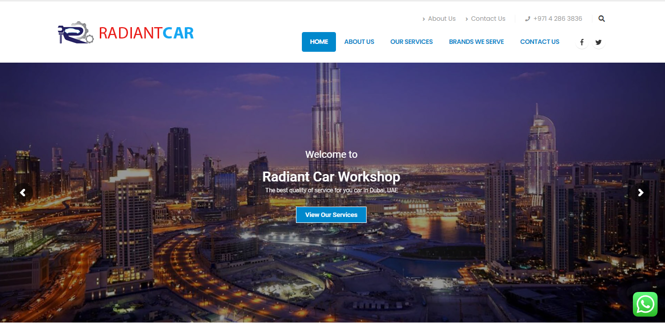 Radiant car workshop